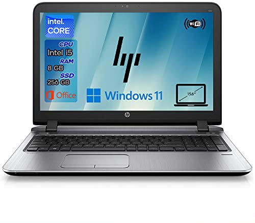 HP probook | Pc portatile notebook intel core i5 | Ram 16 Gb | SSD 512 GB | Display 15.6 | WiFi | Windows 11 Pro | Pacchetto Office | Computer portatile Pronto all'uso | (Ricondizionato)