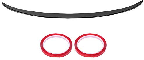 Kofferraumspoiler, Qiilu Heckspoiler Spoiler ABS glänzend schwarz für M Performance Fit für 5er F10 2010-2016