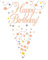 Happy Birthday Rose Gold Birthday Party Flag Banner Bunting