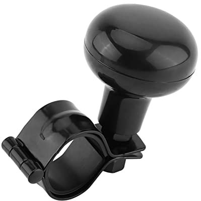 Joyzan Boule de Volant, Bouton Direction Voiture Auxiliaire Poignée Commande Pince Rotation à 360Degrés du Véhicule Spinner SpinnerKnob Bille Pommeau Conduite pour Tracteur Tondeuse Bateau Camion
