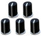 LICHIFIT 5 x EQ-Drehknopf-Ersatz-EQ-Potentiometer-Drehknopf, Schubstangenkappe für Pioneer DJ-Mixer, Reparaturteil
