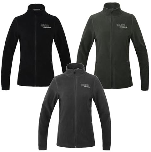 Kingsland BASE Damen Microfleecejacke, Damenjack, Jacke KLmitsue Größe S, Farbe black