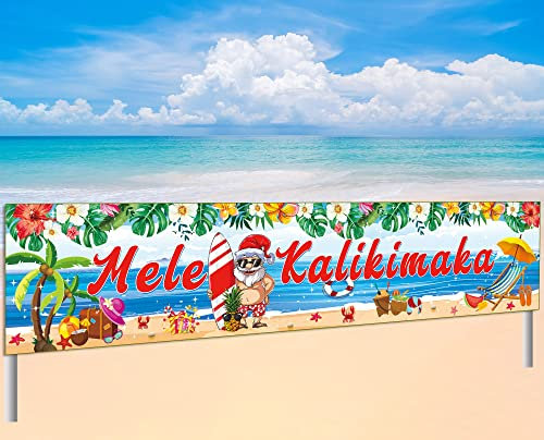 Mele Kalikimaka Dekoration (Banner)