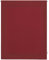 DECORBLIND | Raffrollo, lichtdurchlässig, glatt, Maße Rollo: 100 x 250 cm Breite x Länge/Maße Stoff einfarbig: 97 x 245 cm, lichtdurchlässig, Bordeaux, einfache Montage an Wand oder Decke