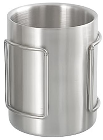 Lixada Camping Tasse, 200 ml/300 ml/400 ml/500 ml Camping Becher, Große Kapazität Tasse, Tragbarer Camping Tasse, Titan Becher für Camping Wanderrucksäcke Wandern Hiking Cooking Picnic