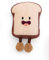 NICI 61131 Mini MagNICI Toast 6cm braun-Kuscheltier mit Magnet – Magnettier für Kühlschrank, Tafel, Metall & vieles mehr