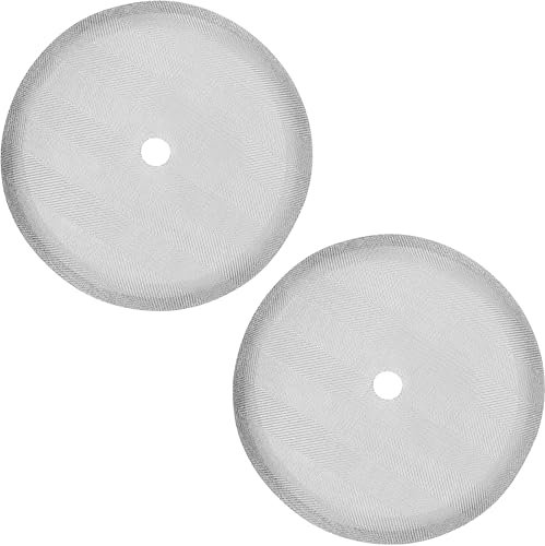 LICQIC 2 Pcs French Press Replacement Cafetiere Filter Mesh Screen, 4 Inch Coffee Filter, for 34oz/1000ml Coffee and Tea Makers