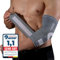 SQAUT® Ellenbogenbandage Ellenbogen Bandage Herren und Damen für Sport, Tennisarm und Golferarm Ellbogen Stütze Armbandage mit Klettbänder Klettgürtel Elbow Brace Elbow Support (Grau (1 Paar), L)