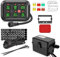 Panel de Interruptores de 6 Pandillas, 12V Sistema de Control de Crcuito Universal con Caja de Relé de Fusibles, Regulador Automático de Encendido/Apagado LED, para Coche, Barco, Camión, Caravana