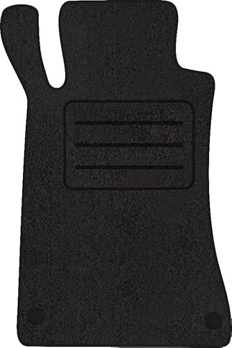 Tapis de sol en velours pour Mercedes C W203 Coupé Sport Noir