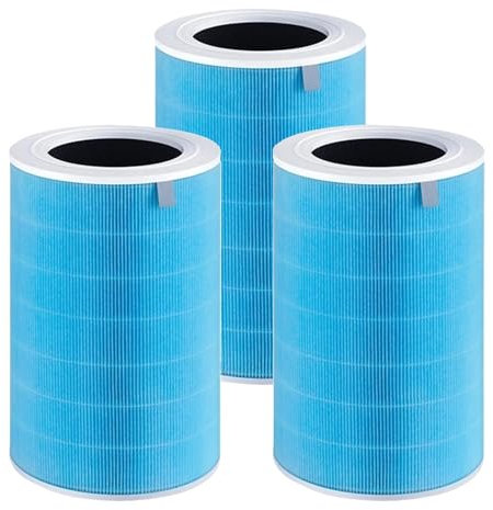 Air Purifier Filter ,Compatible For Xiaomi 4 Lite,Replacement 4 Lite Filter,Air Purifier Filter Accessories(3pcs a)
