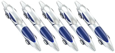 5 x Kugelschreiber, Spielzeug, lustiges Design, Auto-Form, Kugelschreiber, Schule, Büro, Schreibwaren