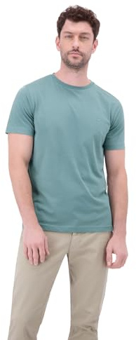 LERROS Herren Rundhals T-Shirt (DE/NL/SE/PL, Alphanumerisch, 3XL, Regular, Regular, archtic Blue)