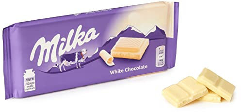 Tableta De Chocolate Blanco Milka 100gr