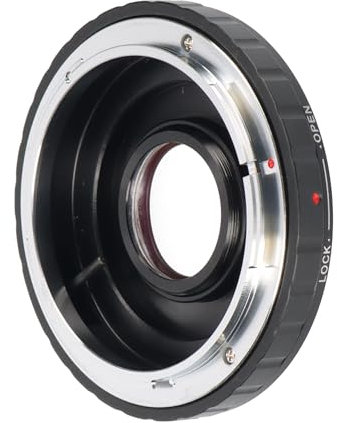 ayex Objektivadapter Kompatibel mit Canon FD Objektive Kompatibel mit Nikon AI + Korrektur Linse