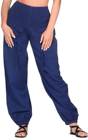 Yoga und Wellnesshose zum Wohlfühlen aus Baumwolle Hippie Goa Hose