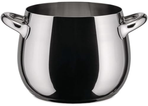 Alessi Mami 10L Acero inoxidable cacerola - cacerolas (10 L, Acero inoxidable, Acero inoxidable, Acero inoxidable, Acero inoxidable, 27 cm)