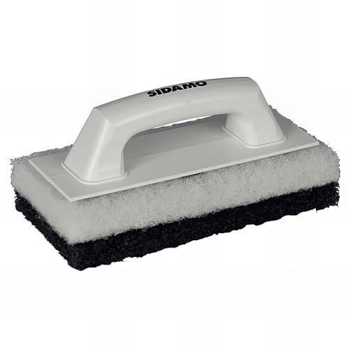 Platoir 250 x 120 mm + 2 tampons abrasifs décapage/nettoyage - 11200192 - Sidamo