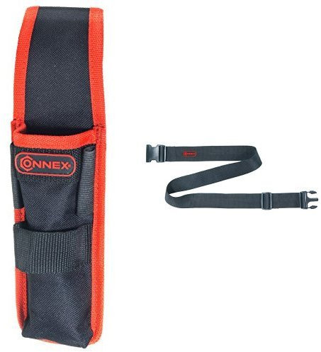 Connex Werkzeug- und Maßstabhalter 1-Fach, COX952073 + Connex Werkzeuggürtel verstellbar Nylon, COX952051