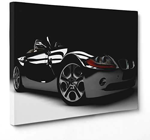 Bild auf Leinwand Canvas – Gerahmt – fertig zum Aufhängen – Supercar – BMW Z3 Z8 – Rennwagen Sport Design Dimensione: 50x70cm A - Senza Cornice