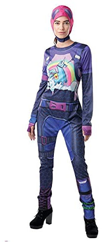 Rubies Offizielles Fortnite Brite-Bomber-Kostüm, für Erwachsene, Damen, Größe 39, Gaming-Skin