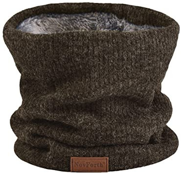 NovForth Winter Halsschlauch Herren Ski, Halswärmer Halstuch Männer Gesichtsschal Damen, Fleece Schal Schlauchtuch für Herren Gamaschenmaske, Winddichte Kreisschlaufenschals