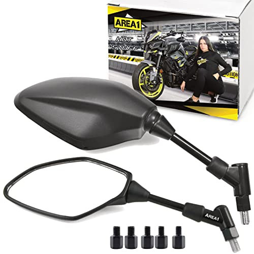 Rückspiegel Spiegel Set kompatibel mit Suzuki SV 650, X, SV 650 SA, SV 650,A/SV 1000, S (V23)