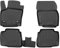 WALSER XTR Gummi Fussmatten Auto für Ford Mondeo 4 2007-2015, 100% passgenaue Auto Fußmatten, robuste Universal Fußmatte Auto, Gummimatten Auto, Auto Fussmatten Gummi, Auto Gummimatten