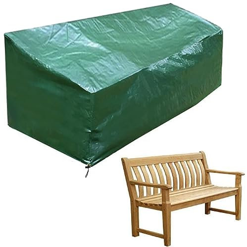 PATIO PLUS 3 Sitzer Gartenbank Abdeckung für Gartenbank Wasserdicht Grün 163x66x63/89cm