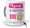 mundohuevo Taza Personalizada con Texto. Regalo Original día de la Madre. Mamá te Queremos un Huevo con Nombres.