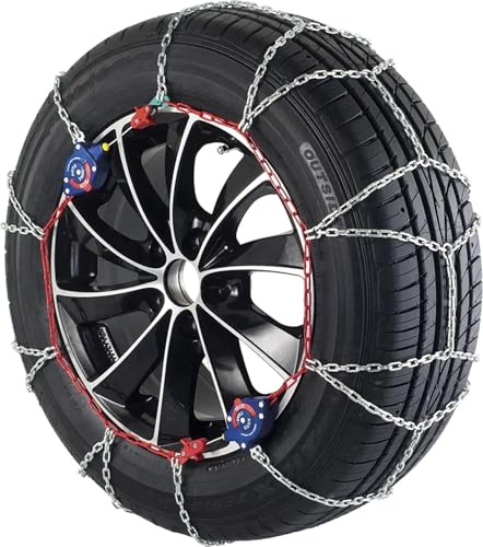 Veriga SG13 280 Schneeketten PKW Auto Einfache Montage Ketten aus Metall Für verschiedenen Reifengrößen