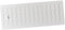 500x200mm Blanco Haeusler-Shop - Rejilla de ventilación chapa de acero