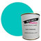 BOX DECO COULEURS Peinture carrelage et faïence murale à base de laque polyuréthane mono-composante aspect velours-satin Aqua carrelage - 750 ml / 7.5m², Bleu Turquoise