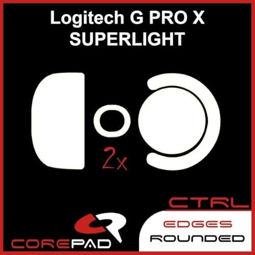 2 x CorePad Gleiter für G PRO X SUPERLIGHT Wireless CTRL