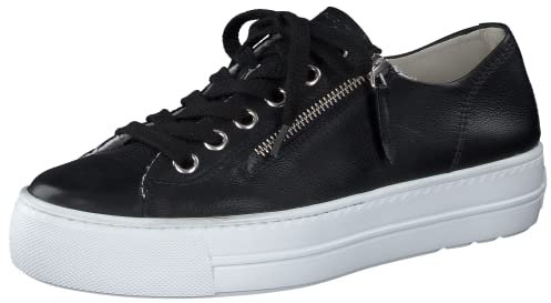 Paul Green Sneaker 5006-132, Glattleder, Schwarz, Damen EU 8,5/42,5