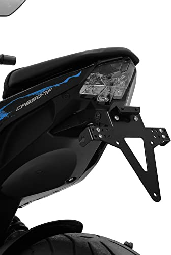 ZIEGER Classic Complete Kennzeichenhalter kompatibel mit CFMoto 650 NK