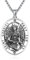 DOTBJ 925 Sterling Silber Erzengel Gabriel Anhänger Kette mit Edelstahlkette 55,88cm + 5cm