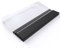 Tilted Keyboard Stand w/Wrist Rest - Klearlook Angle Adjustable Keyboard Riser for Desk, 16.9x7.3in Ergonomic Acrylic Computer Keyboard Holder, Comfortable Typing for Home Office - Black