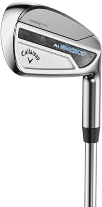 Callaway Golf Paradym AI Smoke Individual Iron (Right Hand, 9 Iron, Graphite, Stiff)