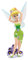Enesco Disney Showcase Botanical Fée Clochette dans Les pensées, 20,5 cm, Multicolore