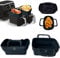 Foldable Air Fryer Liners for Ninja Air Fryer AF400UK/AF300UK, Ninja Air Fryer Accessories, Tower Air Fryer Dual Air Fryer, (2PCS) Silicone Reusable Airfryer Basket, Pantone Blueberry KitchenKeeps.