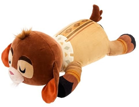 Disney Store Offizieller Valentino Cuddleez Großes Kuscheltier, Wish, 61 cm, Niedliche Kuschelige Figur, Ashas Kleine Ziege als Kinderkissen, Geeignet ab Geburt