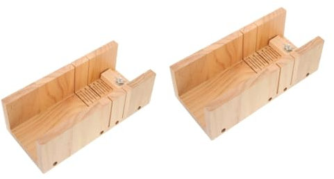 EXCEART 2st Handgemachter Seifenschneider Nützliche Seifenschneiderform Praktische Ausstecherform Für Seife Seifenschneideformen Schneideform Zum Basteln Form Zum Seifenschneiden Hölzern