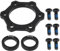 OTOTEC 1 Satz Fahrradnabenadapter Scheibenbremse 100–110 X 15 Mm 5 Mm Dicke Umrüstbasis für Fahrradbremsscheiben Kompatibel mit Boost-Nabenumrüstfahrrädern (vorne)