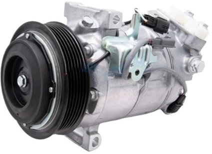 OGHF Compresseur de climatisation compatible avec Renault Megane III 1.2 TCe/1.6 dCi, Scenic III | Compatible avec Nissan X-Trail T31 | Remplacement 926005211R GE447160-5780 92600-4BA0A | Pompe de cli