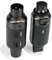 AROMA UHF Sistema Microfonico Wireless Senza Fili Trasmettitore e Ricevitore Audio XLR Ricaricabile Trasmissione Stabile per Microfoni Dinamici e Mixer PA