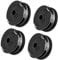 XEBRAD 4 Pack Strimmer Trimmer Cutting Spool Line Replacement, for Bosch, ART 24 27 30 30-36 LI, Brushcutter Wire 20ft, Strimmer Spool, for Bosch, No.F016800351 Garden Lawn Mower Spool