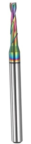 PATIKIL Spiral Router Bit 1/8 Shank 2mm Dia 8mm CL Upcut 2 Flute | Tungsten Carbide End Mills Cutter for Woodwork Cut, Carving