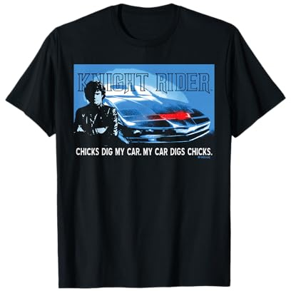 Knight Rider Chicks lieben Meinen Auto-Klassiker T-Shirt