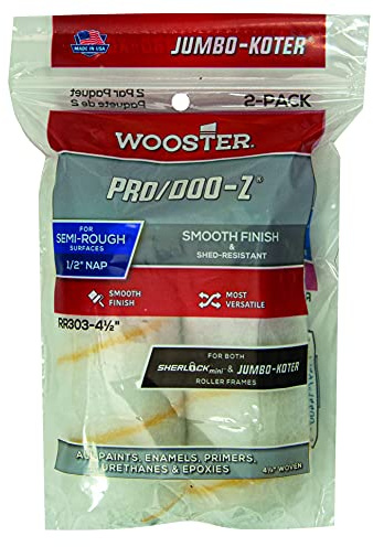 Wooster Brush Mini Roller, Fabric Polypropylene (PP), None